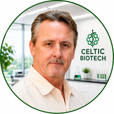 Dr. Paul Reid, PhD, CEO and co-founder of Celtic Biotech